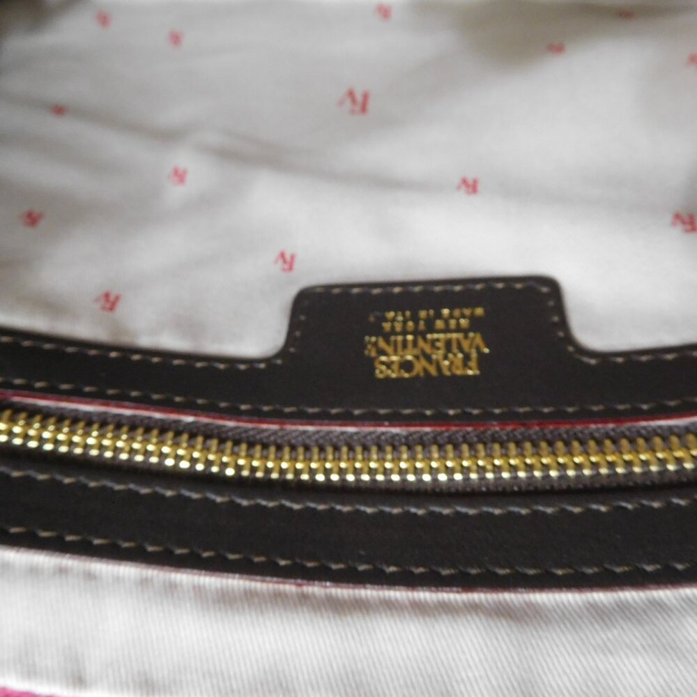 FRANCES VALENTINE ~ PINK WOOL POOCH BAG - Picture 6 of 10
